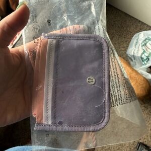 lululemon athletica Lavender and Peach Small Card Wallet